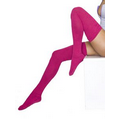 American Apparel Cotton Solid Thigh-High Sock
